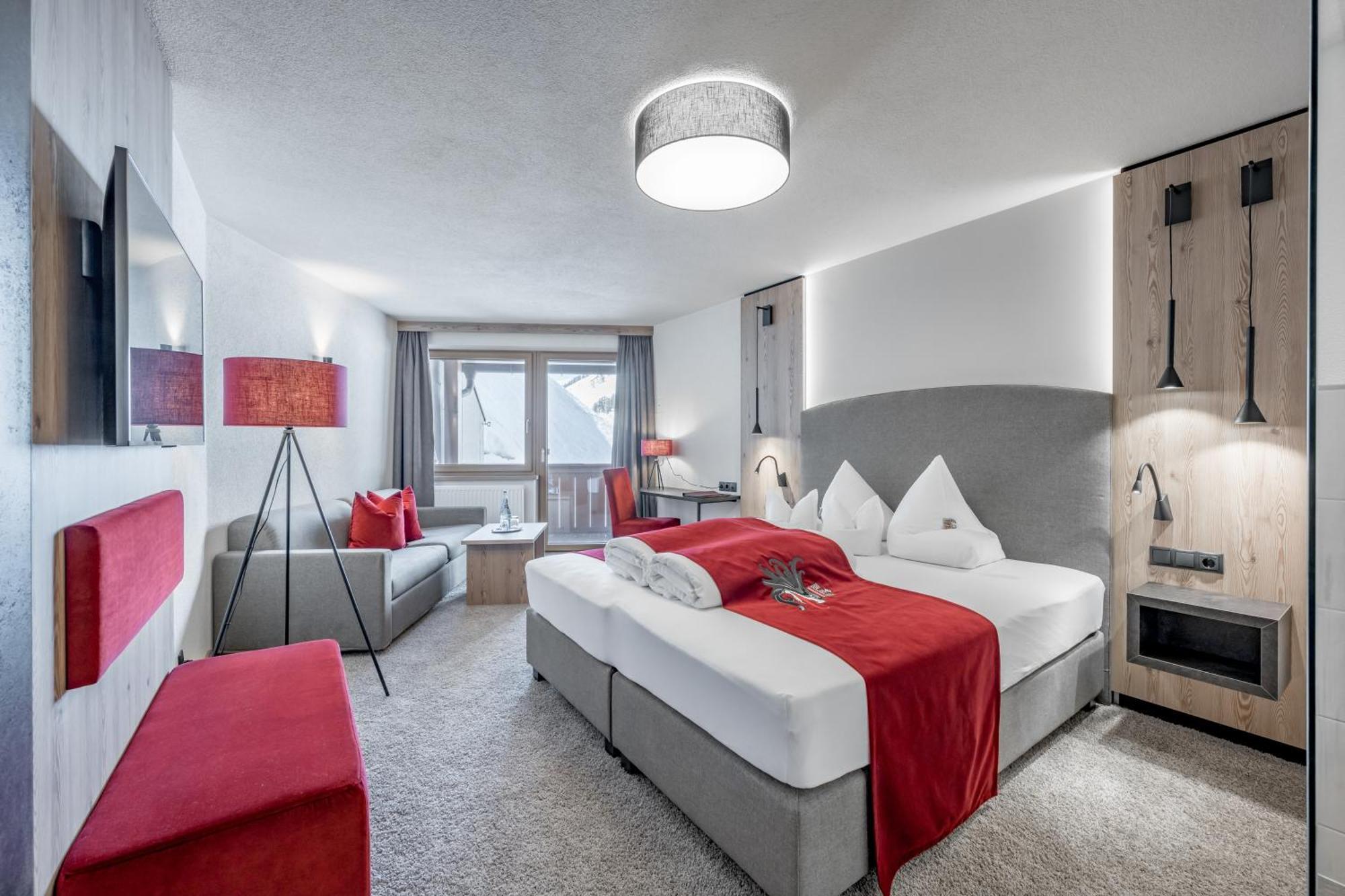 Burghotel Alpengluehn Obergurgl Phòng bức ảnh