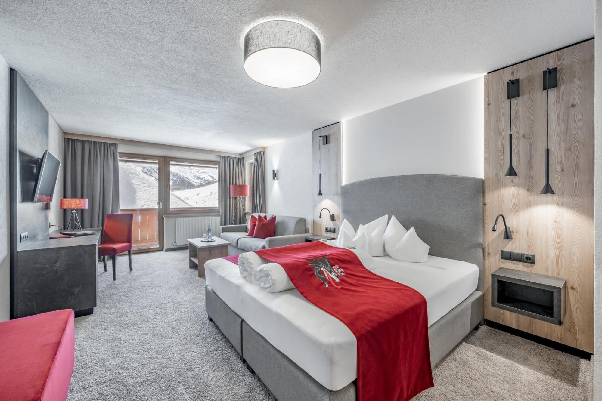 Burghotel Alpengluehn Obergurgl Phòng bức ảnh